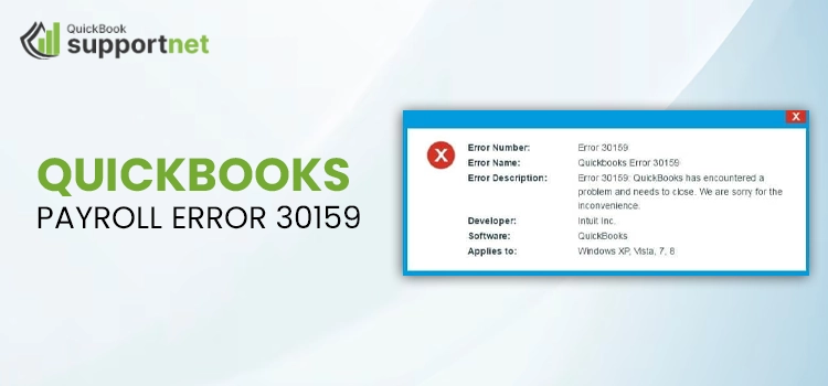 QuickBooks Payroll Error 30159